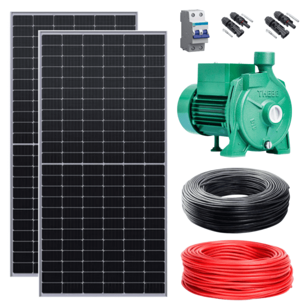 KIT COMPLETO BOMBA SOLAR B10 560W IP44 THEBE - Imagem 2